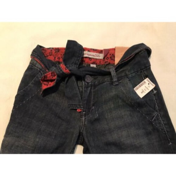 Aeropostale Denim - aeropostale Avery wide leg jeans with belt size women 00 - NWT